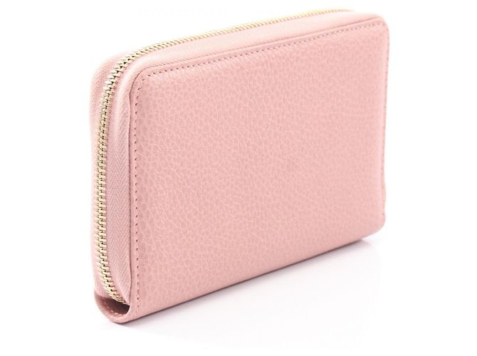 Gucci Swing Ledergeldbörse Pink - Ansicht 2