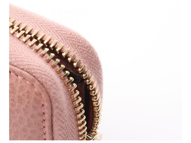 Gucci Swing Ledergeldbörse Pink - Ansicht 7