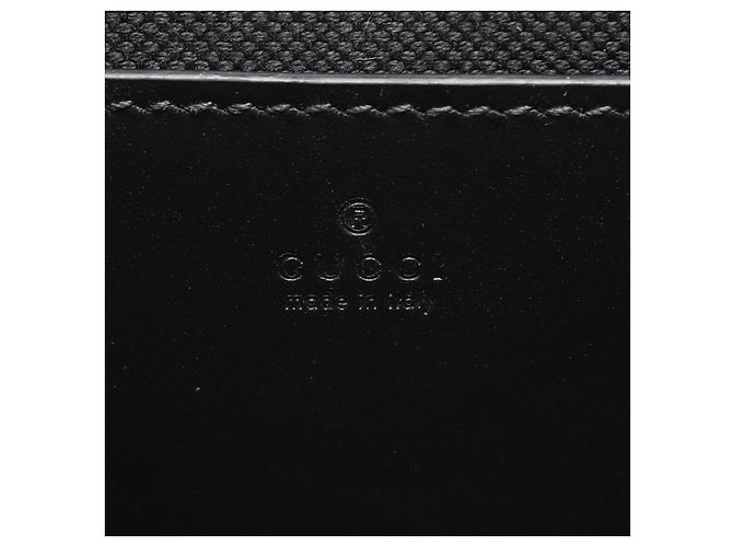 Borsa a tracolla Gucci GG Super Mini in pelle Nero - vista 4