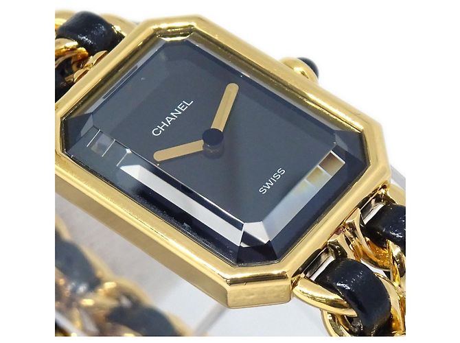 Chanel Premiere Rock Quartz Metallo Placcato e Pelle 20 - vista 5