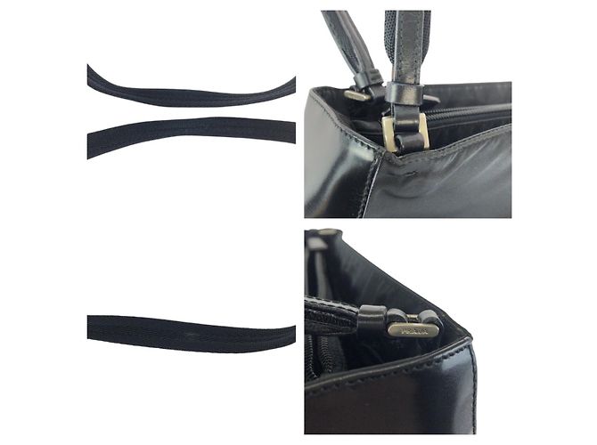 Tote Borsa a tracolla in nylon Tessuto PRADA Nero - vista 6