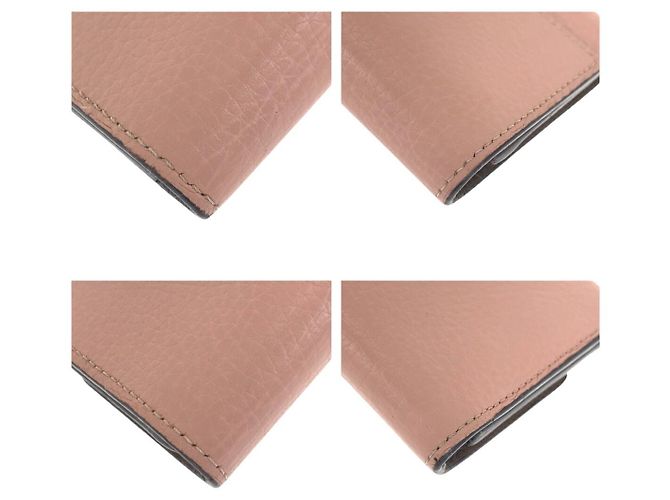 Louis Vuitton Portefeuille Capucines Compact Ledergeldbörse Pink - Ansicht 4