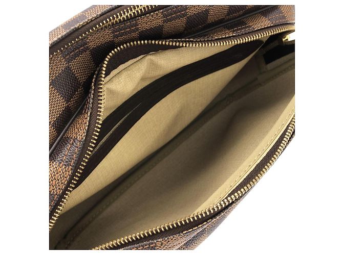Borsa a tracolla Louis Vuitton Damier Marrone - vista 7