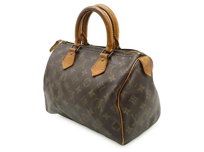 Speedy Borsa Louis Vuitton Monogram Marrone - vista 2