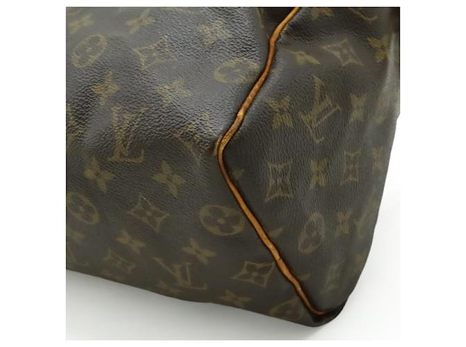 Speedy Borsa Louis Vuitton Monogram Marrone - vista 3