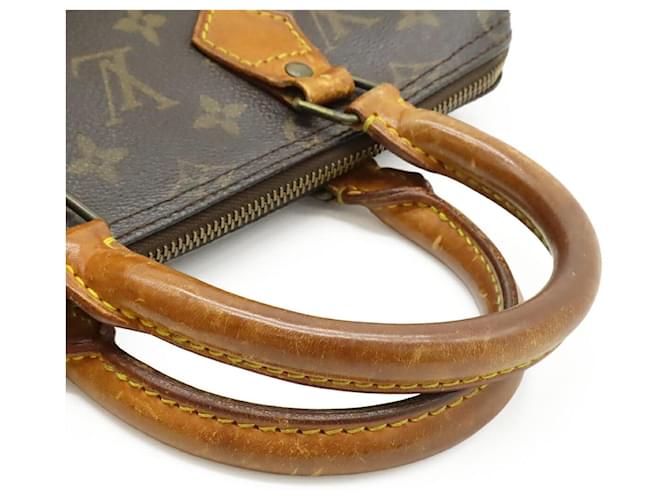 Speedy Borsa Louis Vuitton Monogram Marrone - vista 4