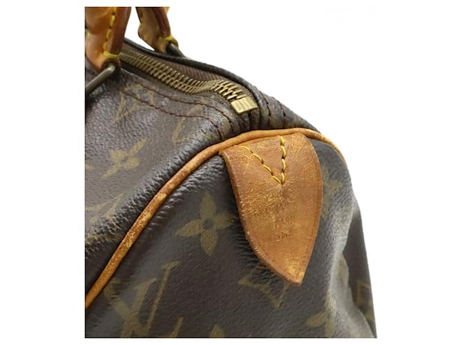 Speedy Borsa Louis Vuitton Monogram Marrone - vista 9
