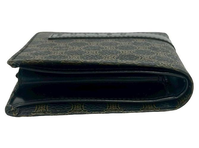 Céline Celine Macadam Canvas Leder Bifold Wallet Braun - Ansicht 4