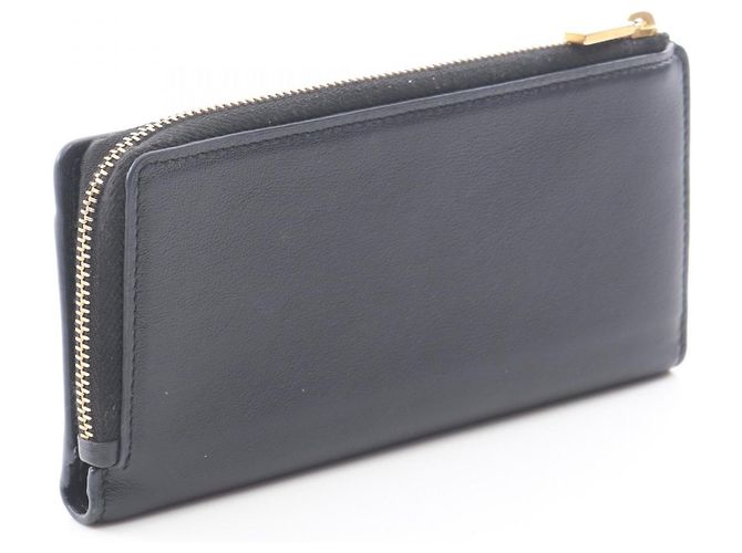 Tod's Portafoglio in pelle TODS T Timeless Nero - vista 2
