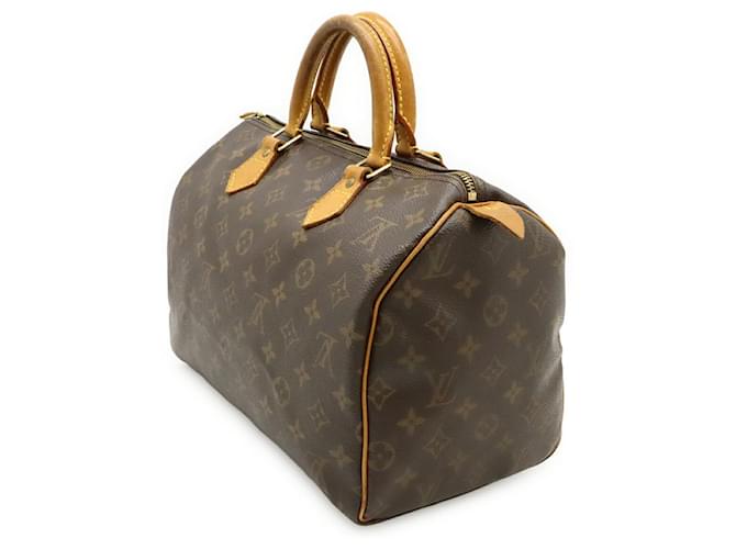 Speedy Borsa Louis Vuitton Monogram Marrone - vista 2
