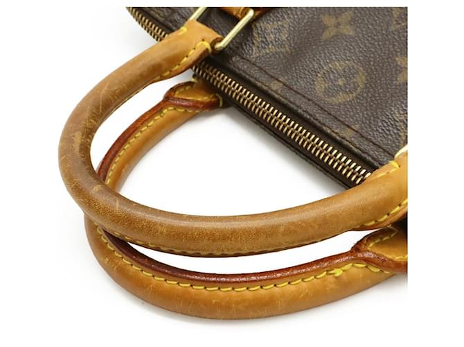 Speedy Borsa Louis Vuitton Monogram Marrone - vista 4