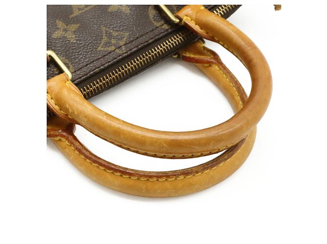 Speedy Louis Vuitton Monogram Handtasche Braun - Ansicht 4