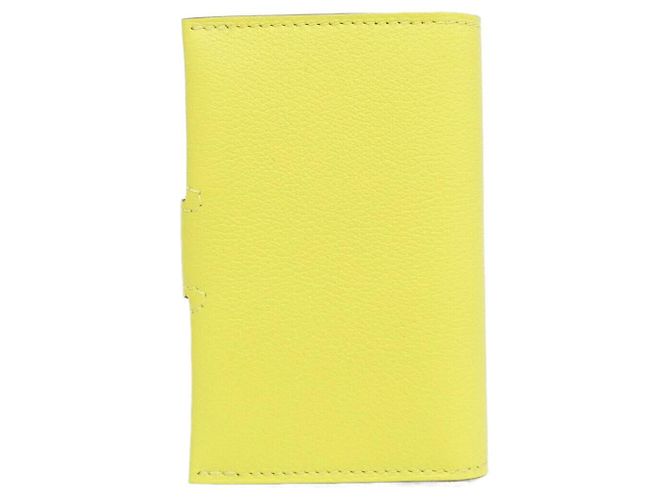 Hermès Portacarte Epsom RMS By Color Hermes Giallo - vista 2