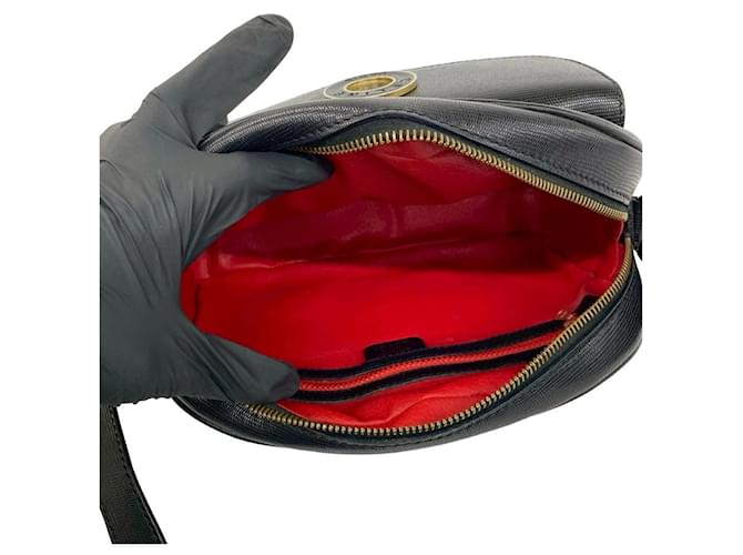 Céline Borsa a tracolla in pelle CELINE Nero - vista 10