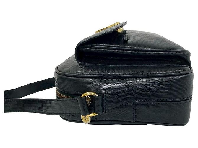 Céline Borsa a tracolla in pelle CELINE Nero - vista 6