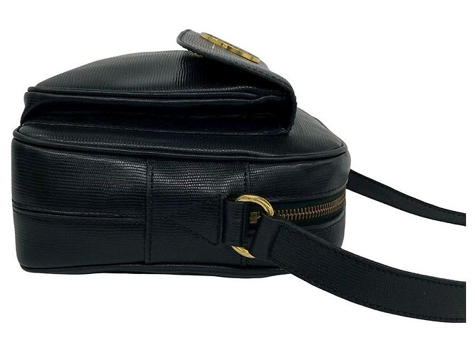 Céline Borsa a tracolla in pelle CELINE Nero - vista 7
