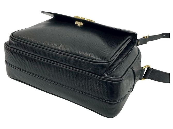Céline Borsa a tracolla in pelle CELINE Nero - vista 9