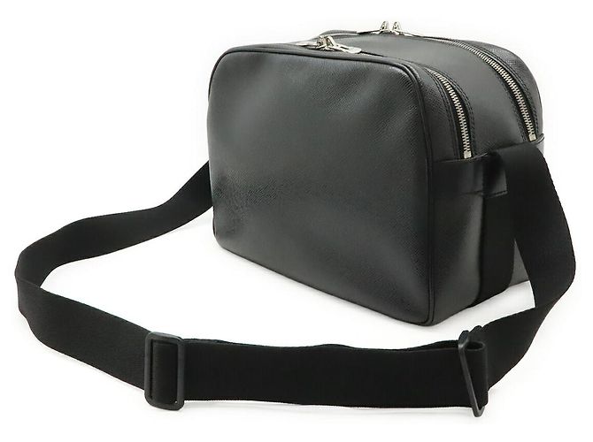 Borsa a Spalla Louis Vuitton Taiga Nero - vista 2