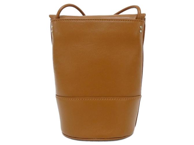 Borsa a tracolla in pelle di vitello Chloé Sense Marrone - vista 2