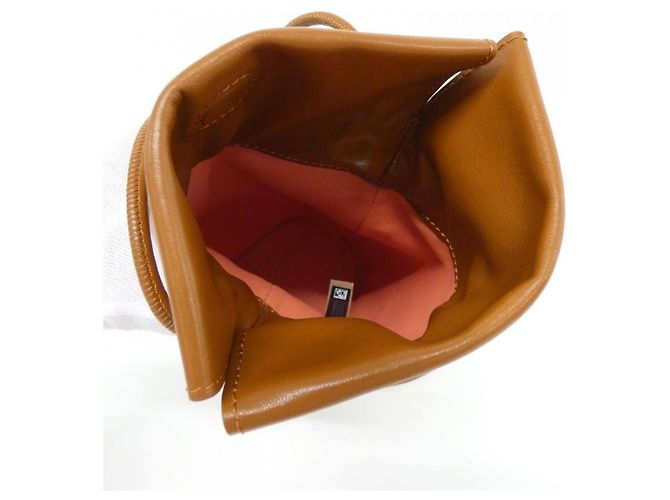 Borsa a tracolla in pelle di vitello Chloé Sense Marrone - vista 5