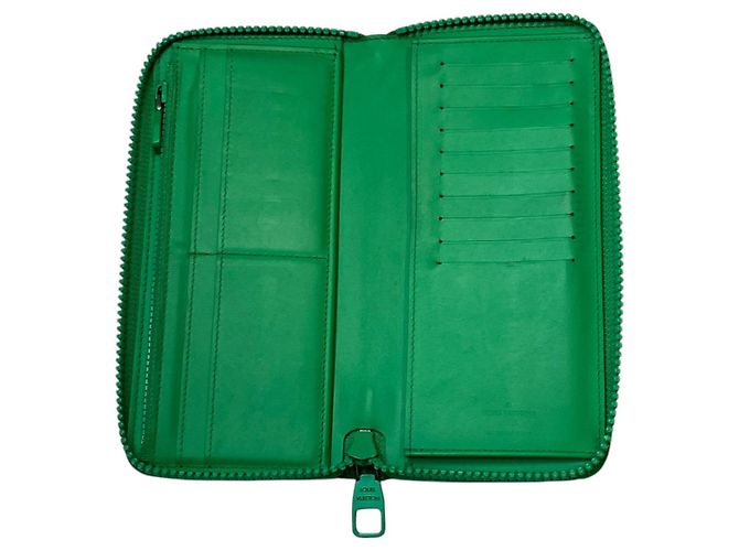 Portafoglio Zippy Vertical Monogram Taurillon Louis Vuitton Verde - vista 3