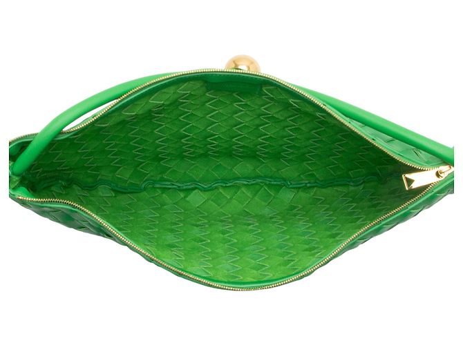 Borsa a tracolla Bottega Veneta Intrecciato Medum Turn Pouch - vista 6