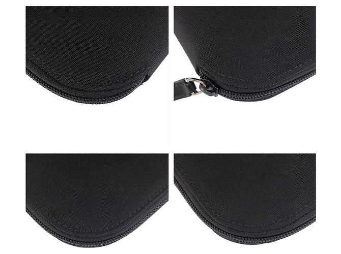 Clutch in nylon Gucci Nero - vista 4