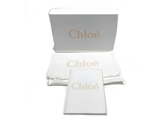 Chloé Cartera tríptico de cuero Chloe Daryl Castaño - vista 5