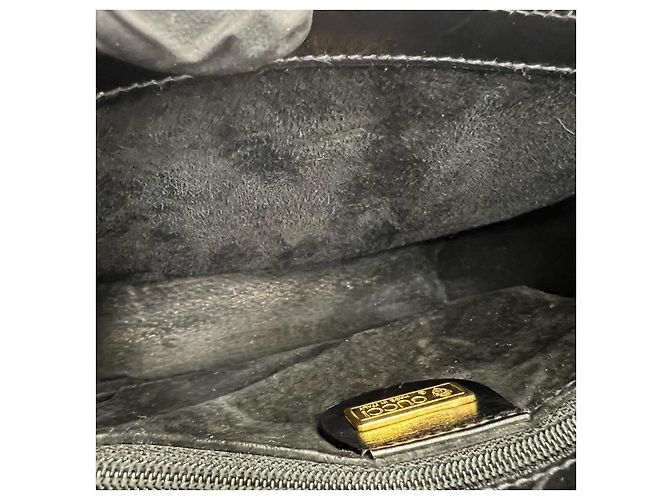 Borsa a tracolla in pelle Gucci Nero - vista 10