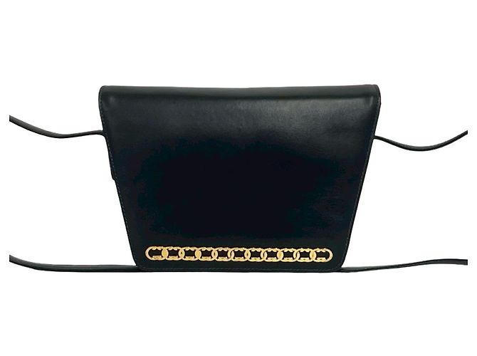 Borsa a tracolla in pelle Gucci Nero - vista 2