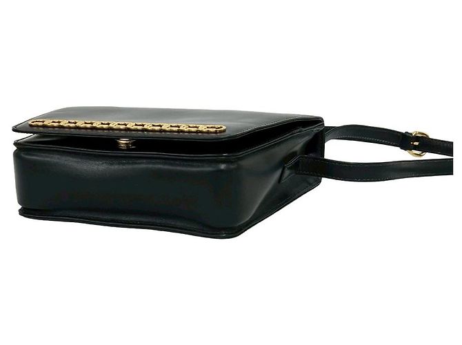Borsa a tracolla in pelle Gucci Nero - vista 9