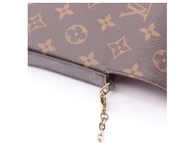 Borsa a tracolla Louis Vuitton Pochette Felicie Monogram Marrone - vista 9