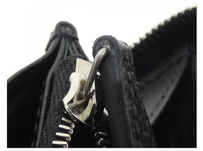 Portefeuille long en cuir Gucci Ophidia Noir - vue 8