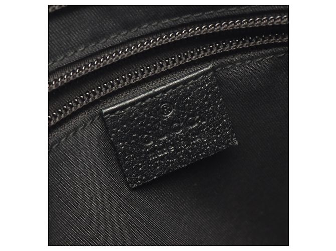 Borsa a Spalla Gucci GG Canvas Nero - vista 4