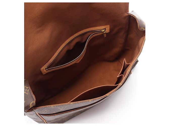 Borsa a Spalla Louis Vuitton Abbesses Monogram Marrone - vista 2