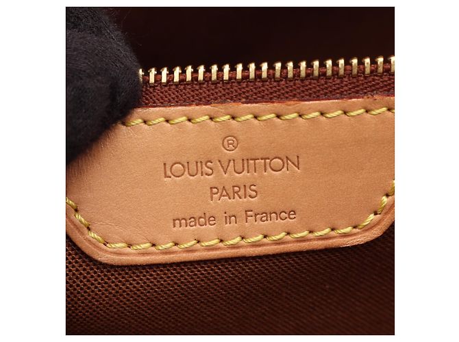 Borsa a Spalla Louis Vuitton Abbesses Monogram Marrone - vista 4