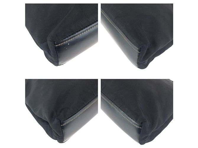 Borsa 2way in nylon Tessuto Prada Nero - vista 3