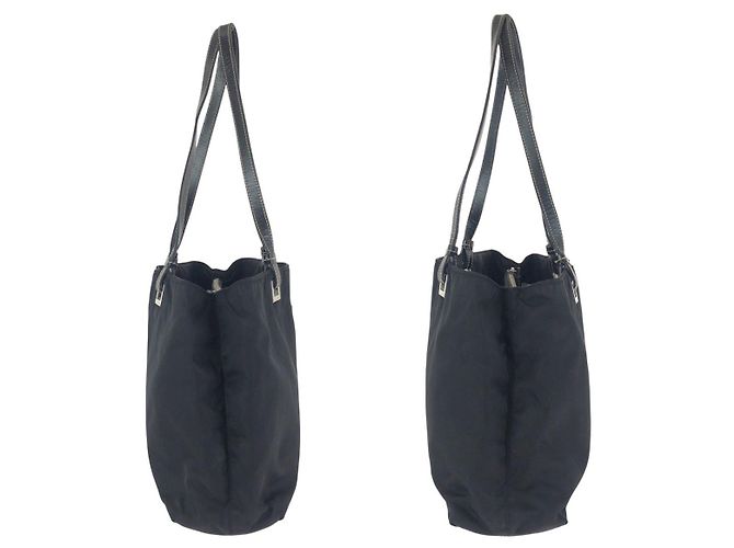 Borsa 2way in nylon Tessuto Prada Nero - vista 8