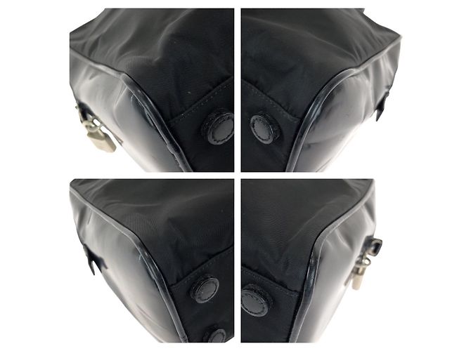 Valigetta in nylon Tessuto Prada Nero - vista 3