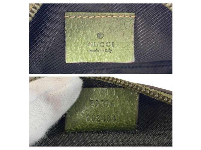 Gucci Canvas Pouch Braun Beige - Ansicht 3