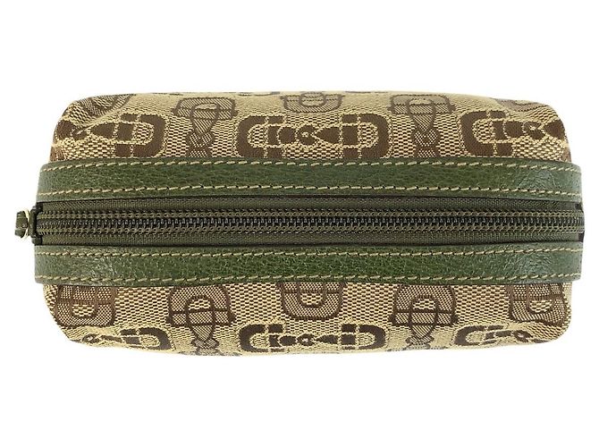 Gucci Canvas Pouch Braun Beige - Ansicht 8