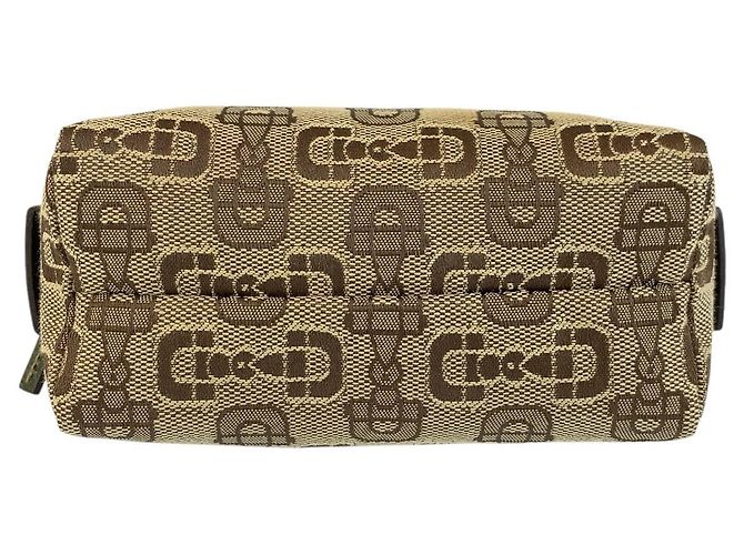 Gucci Canvas Pouch Braun Beige - Ansicht 9