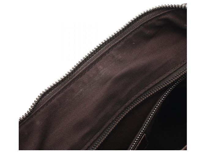 Bolsa de Ombro Gucci GG Canvas Marrom Bege - vista 10