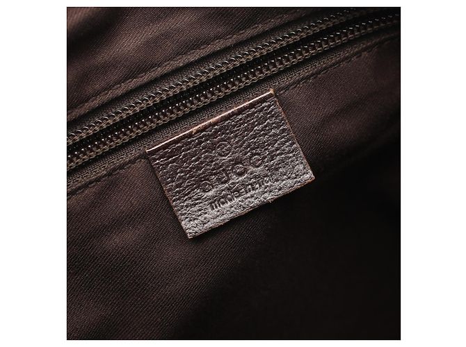 Bolsa de Ombro Gucci GG Canvas Marrom Bege - vista 4