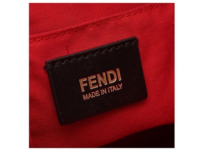 Borsa 2way Fendi Chameleon Rosso - vista 4