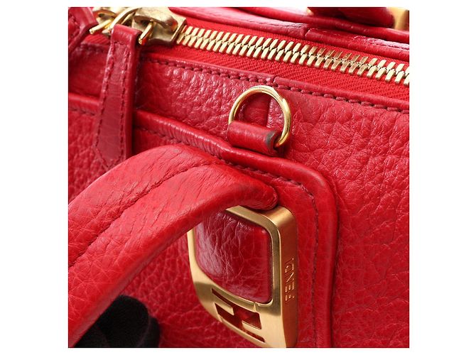 Borsa 2way Fendi Chameleon Rosso - vista 8