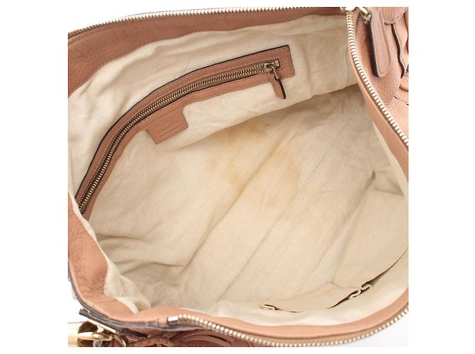 Borsa a tracolla in pelle Gucci Bella Rosa - vista 3