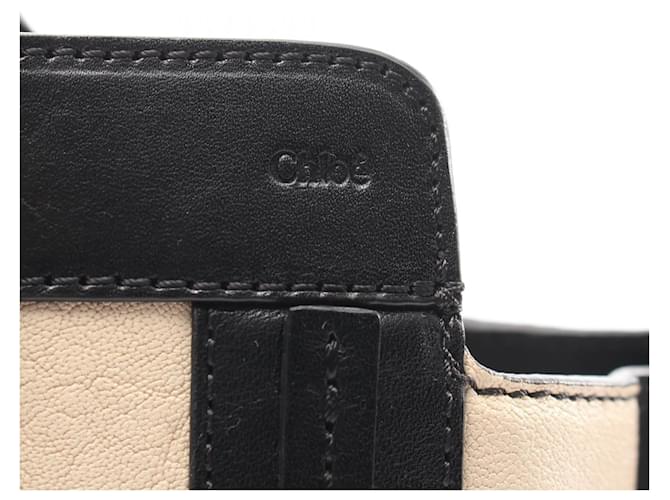 Chloé Chloe Allison Ledertote Bag Braun Beige - Ansicht 4