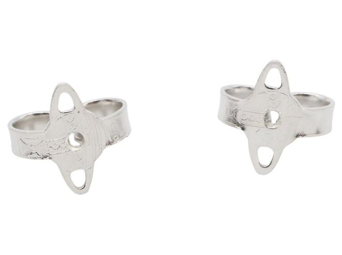 Orecchini Vivienne Westwood in argento Metallico - vista 4