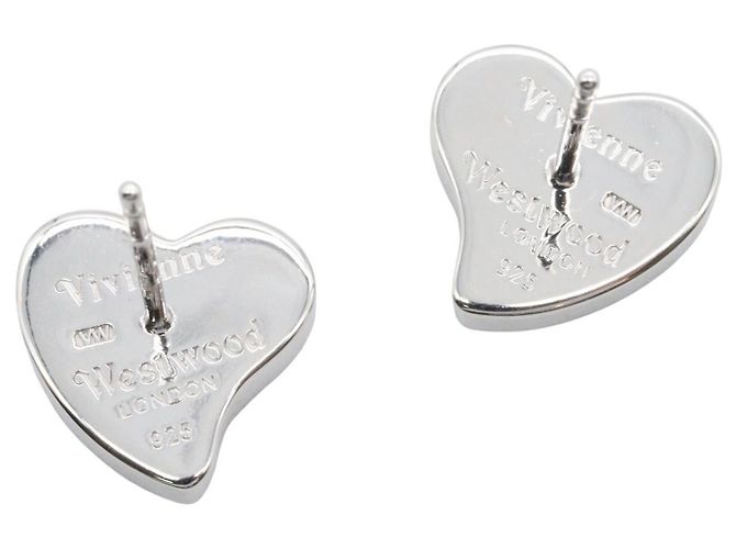 Orecchini Vivienne Westwood in argento Metallico - vista 5